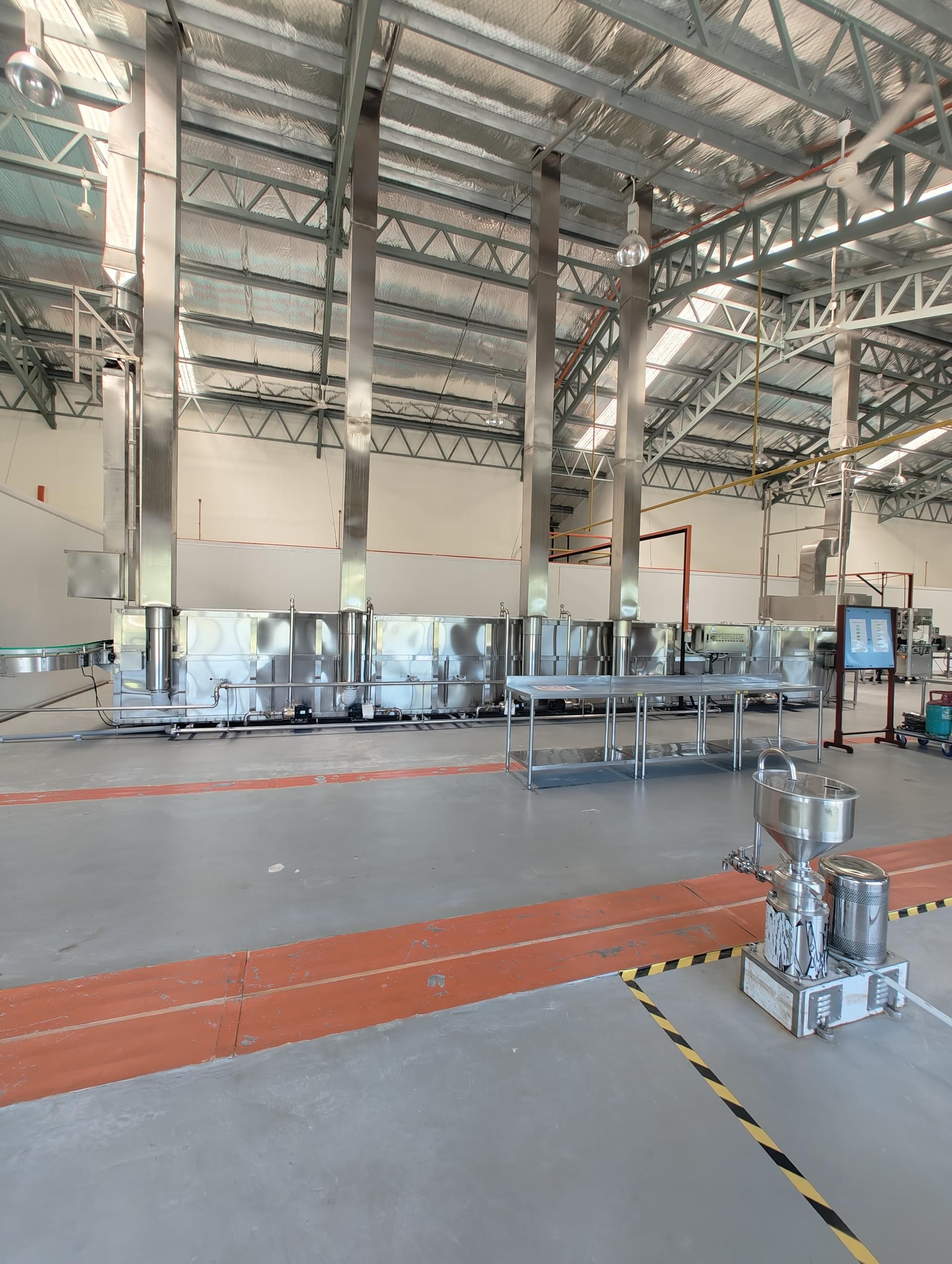 Processing hall